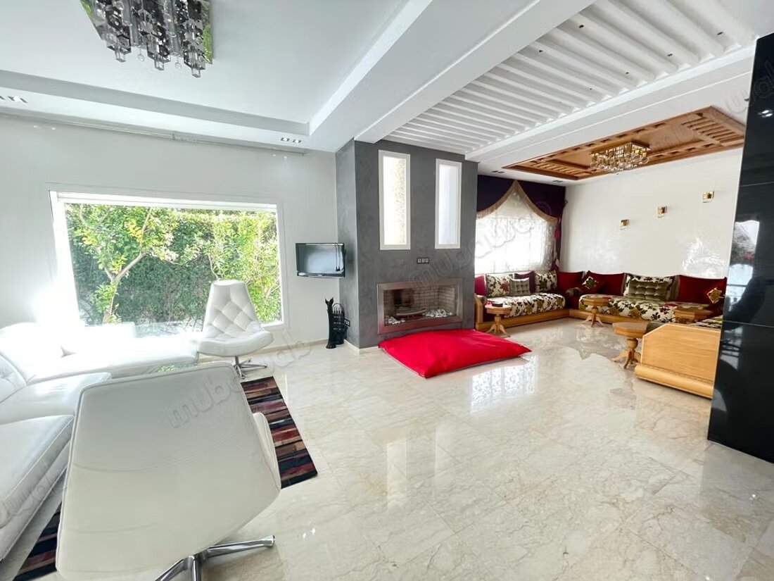 Villa 350 m² à louer à Rabat – quartier Riyad — Photo 4