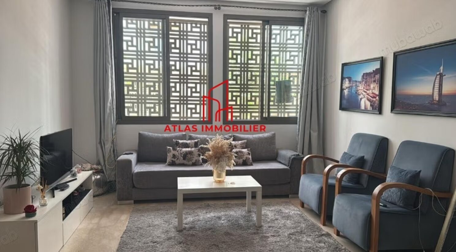 Appartement 80 m² à louer à الرباط à Rabat
