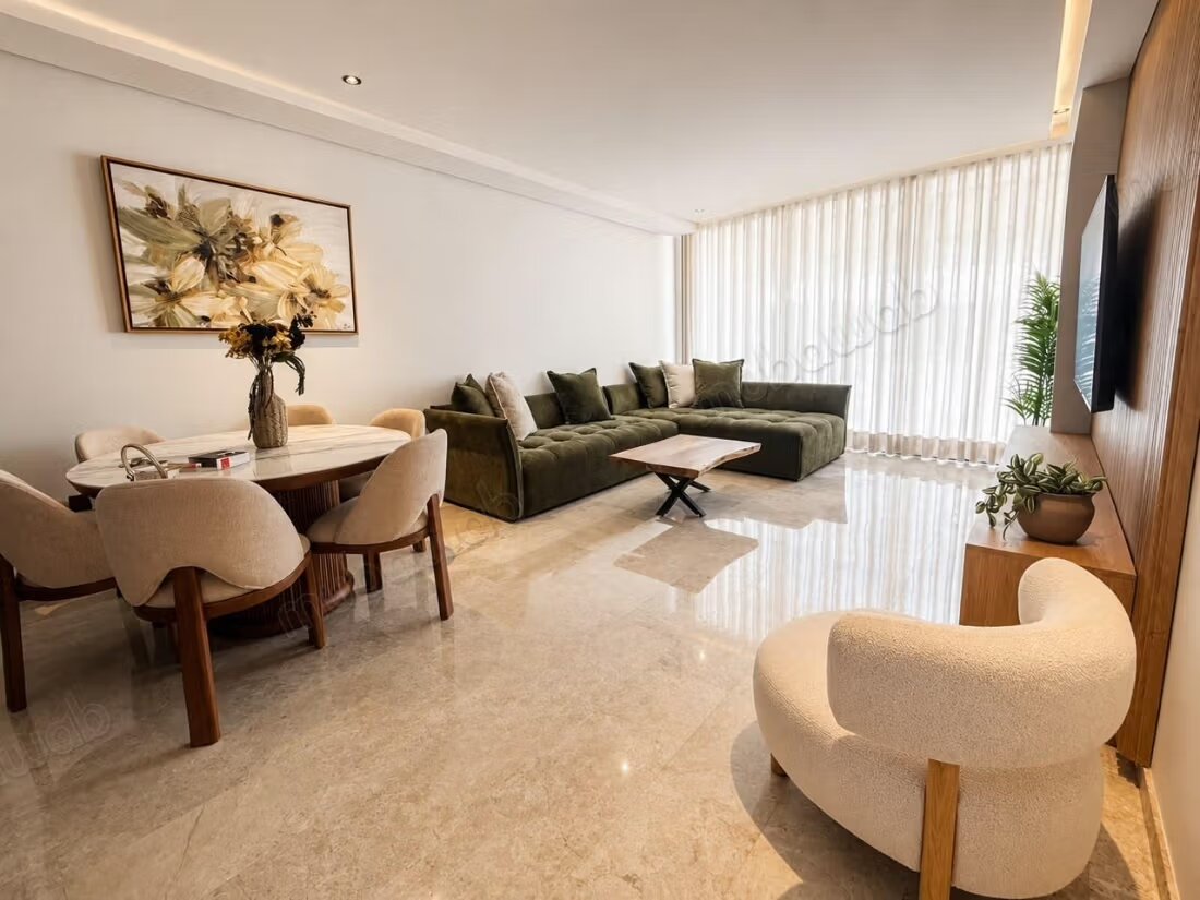 Appartement 124 m² à louer à Casablanca à Casablanca