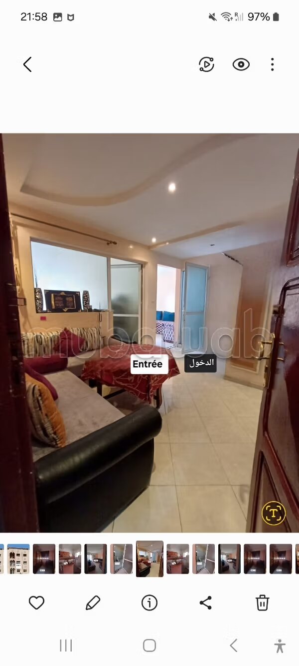 شقة T3 مفروشة 120 متر² للإيجار في المحمدية — Photo 8