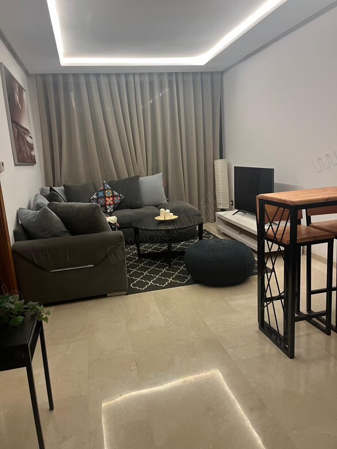 Studio meublé à louer à Casablanca — Photo 12