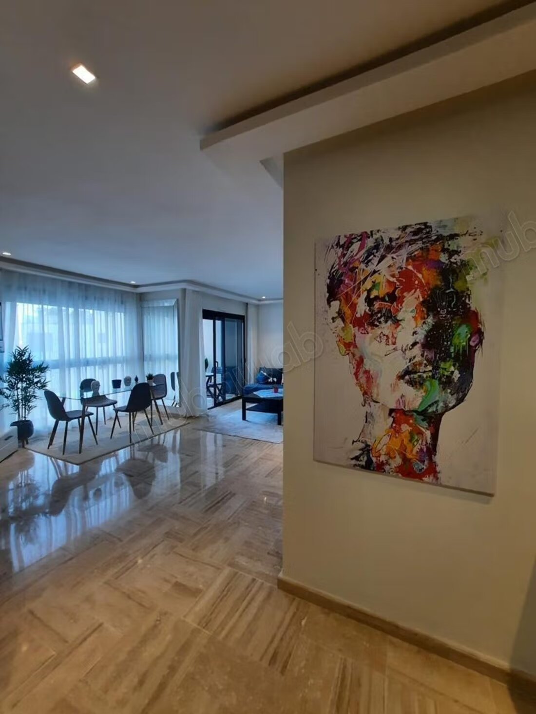 Appartement meublé à louer à Casablanca Finance City — Photo 2
