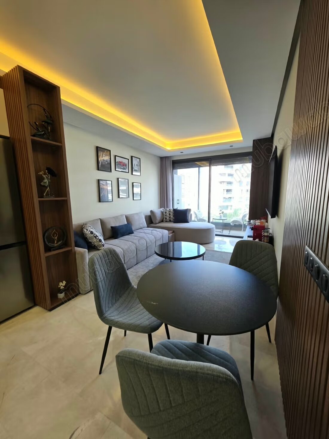 Appartement studio meublé à louer à الدار البيضاء — Photo 3