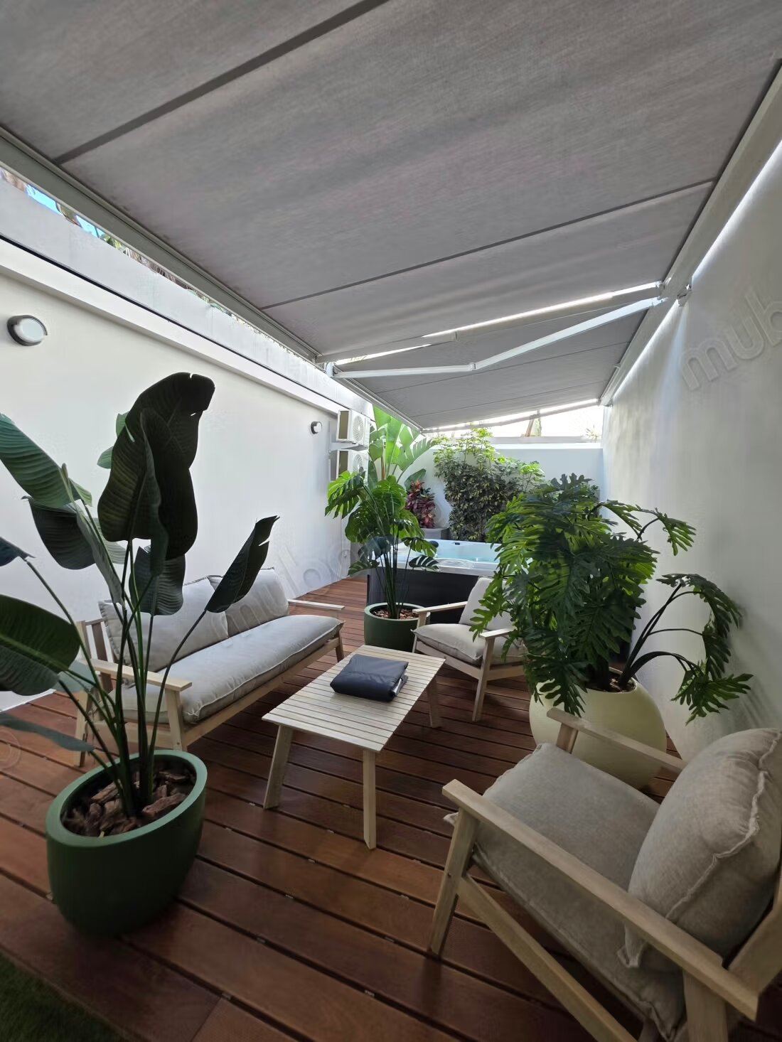 Furnished duplex apartment for rent in Casablanca — Photo 3