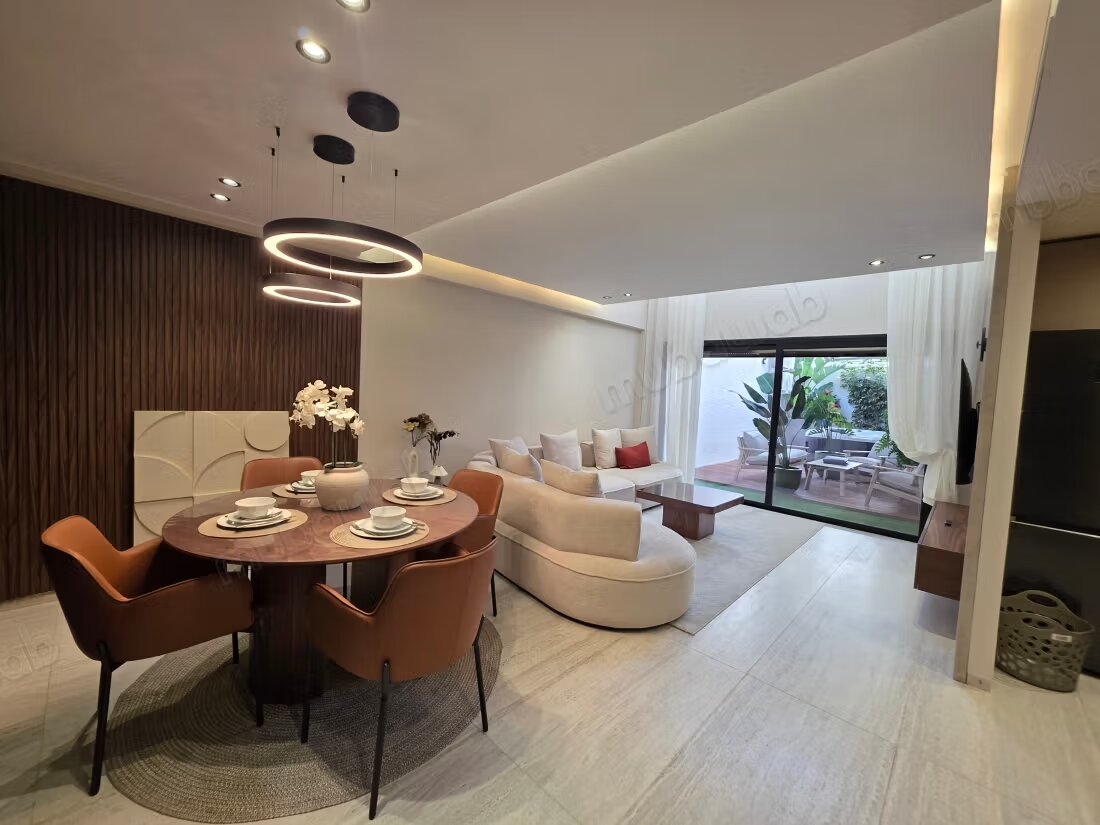 Furnished duplex apartment for rent in Casablanca — Photo 4