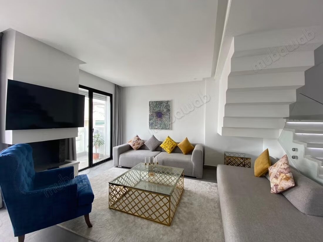 Appartement 115 m² à louer à Casablanca (Racine) à Casablanca