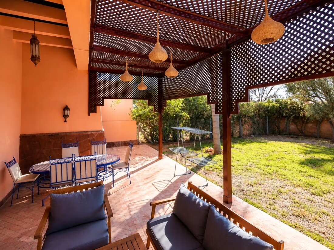 Villa de haut standing à louer à Marrakech — Photo 4