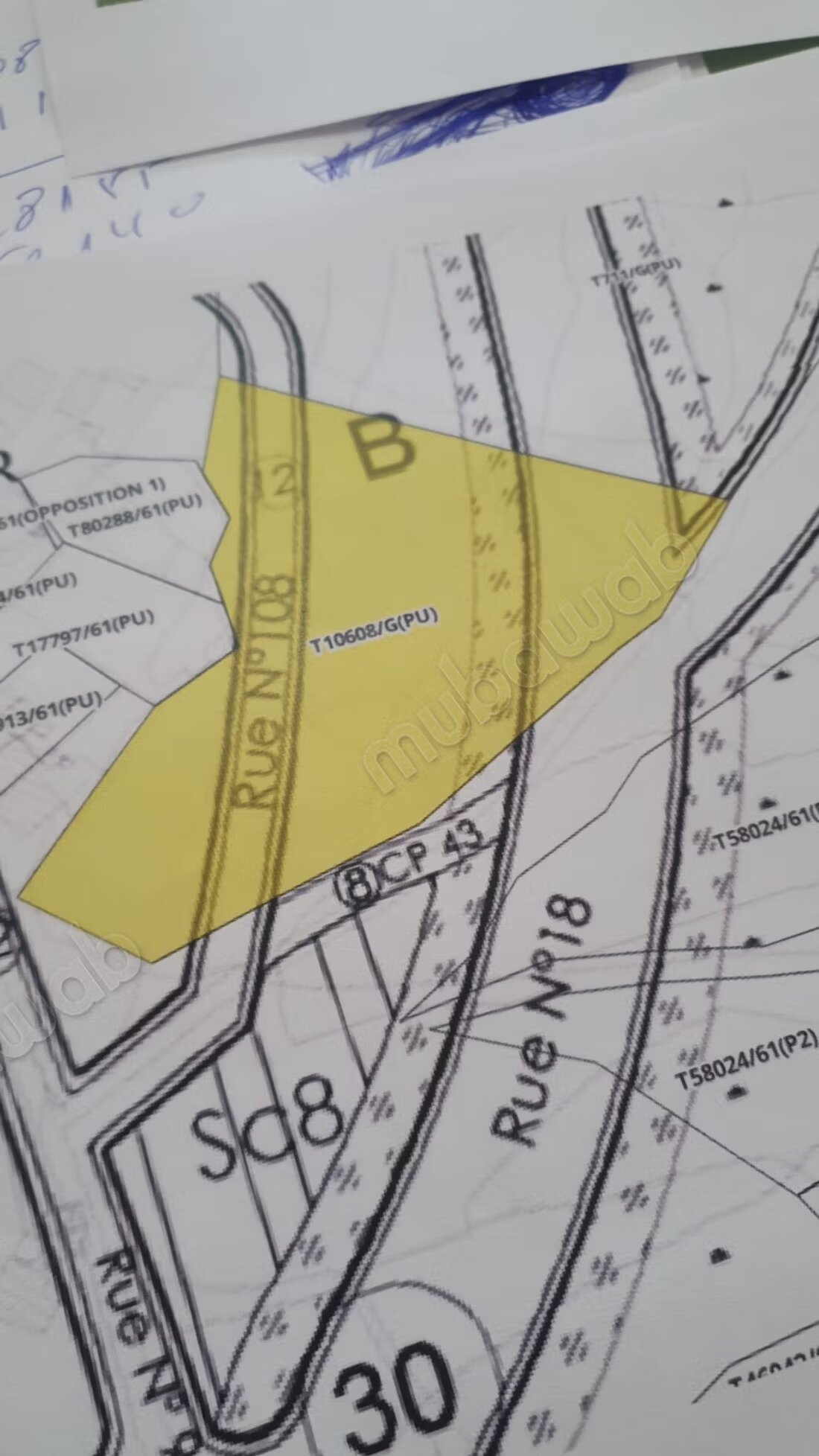 Terrain 7812 m² à vendre à Tanger – Manar à Tanger
