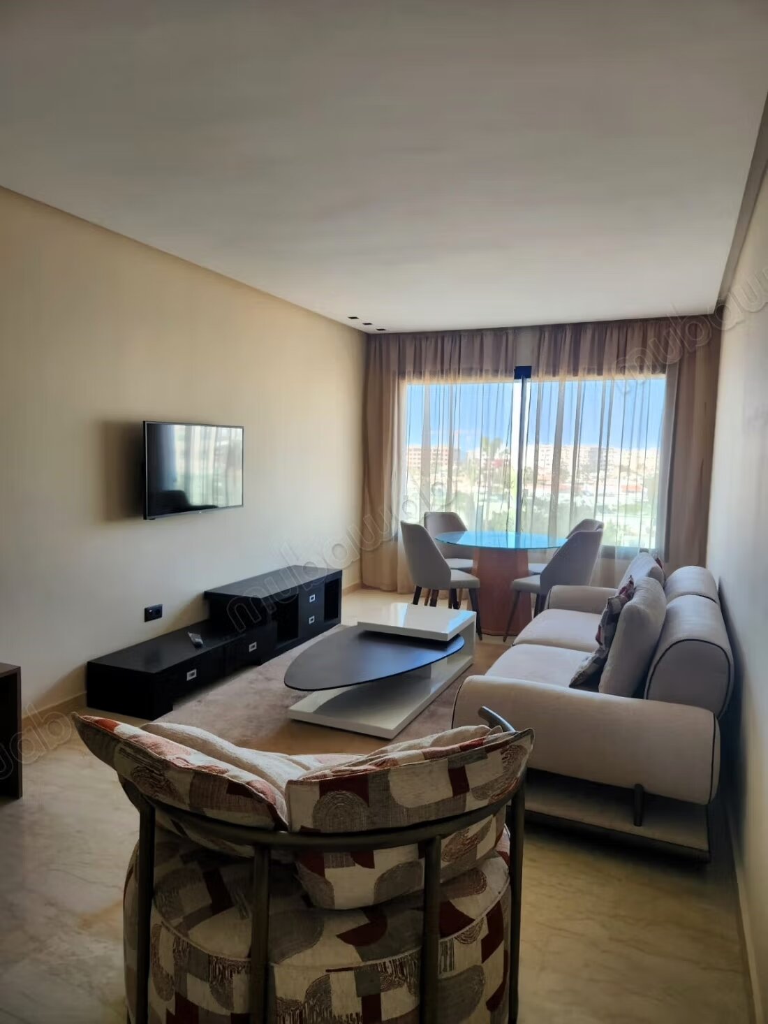 Luxury Furnished Studio 46 m² for Rent in Casablanca – Bourgogne Ouest — Photo 2