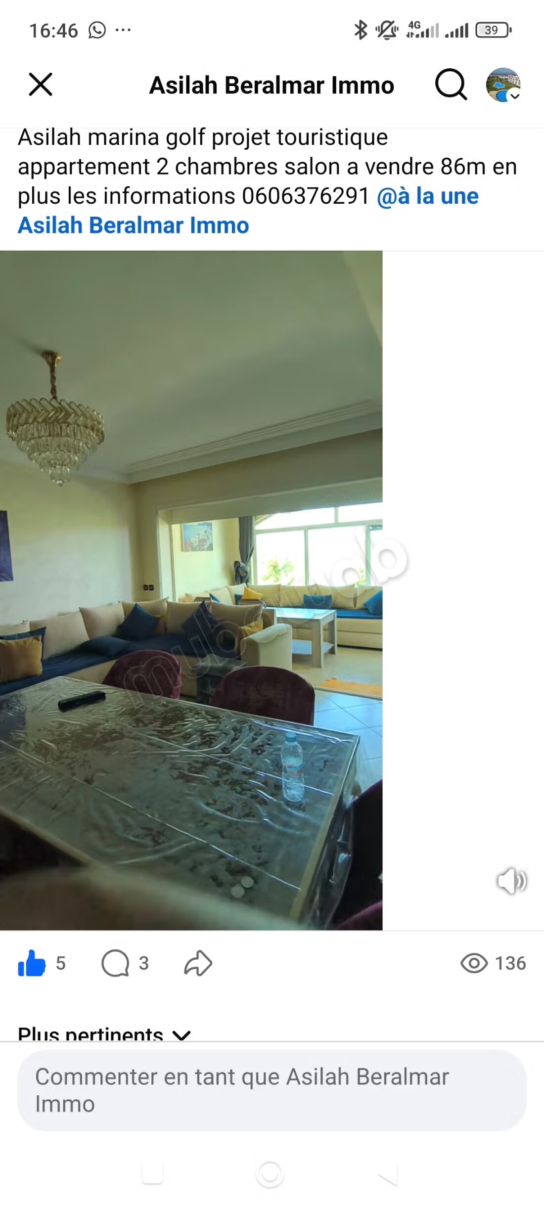 Appartement 85 m² à vendre à Asilah — Photo 6