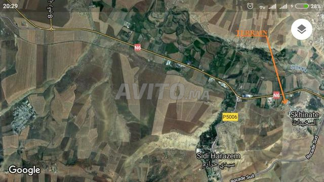 Terrain 25000 m² à vendre à Fès (Skhinate) — Photo 2