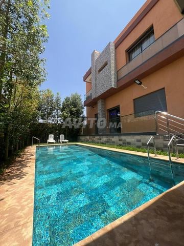 Villa 5 chambres à louer mensuelle 1500 MAD à Marrakech — Photo 2