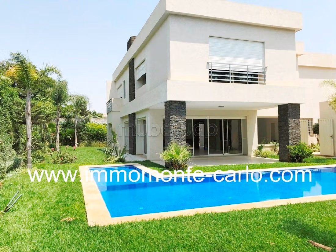 فيلا 450 متر مربع للإيجار في الرباط — Photo 2