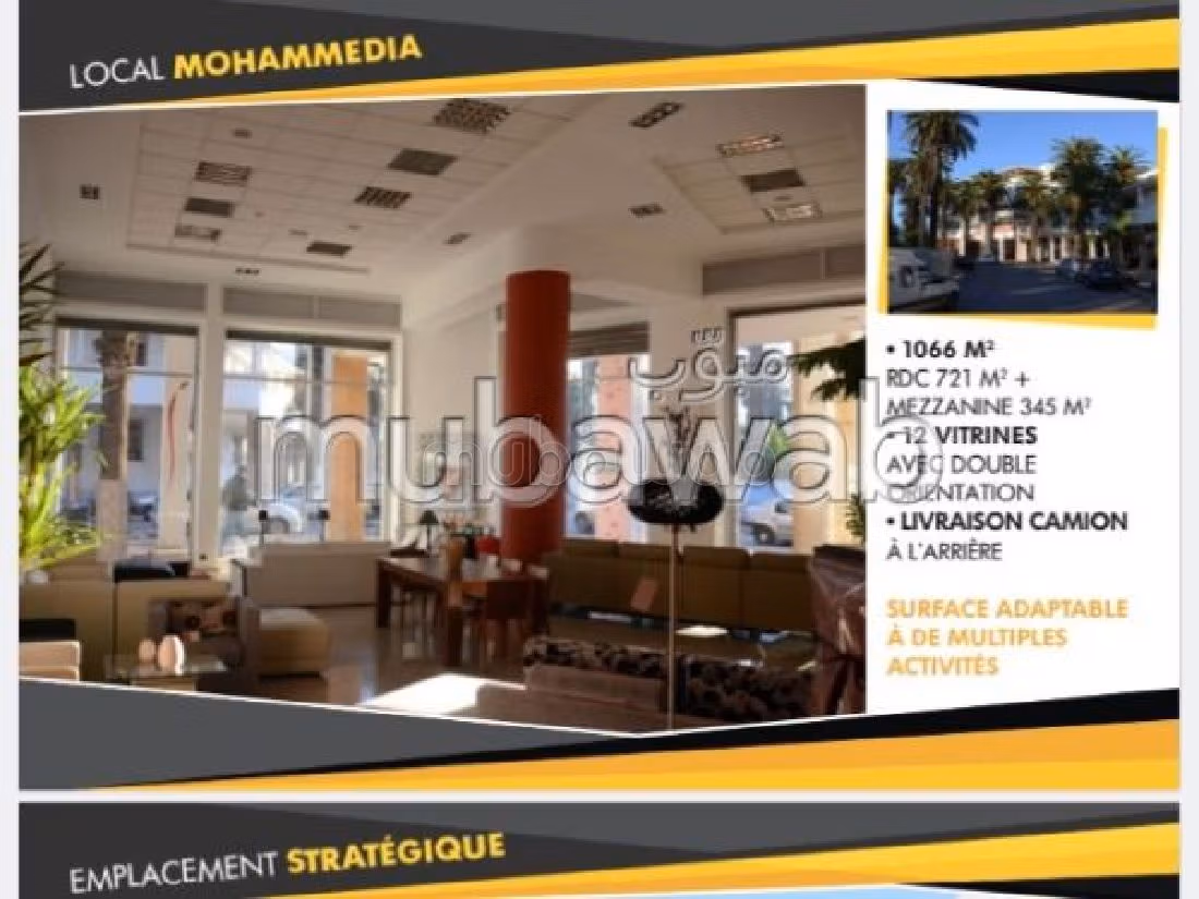 Commercial property 1066 m² for rent in Casablanca — Photo 12