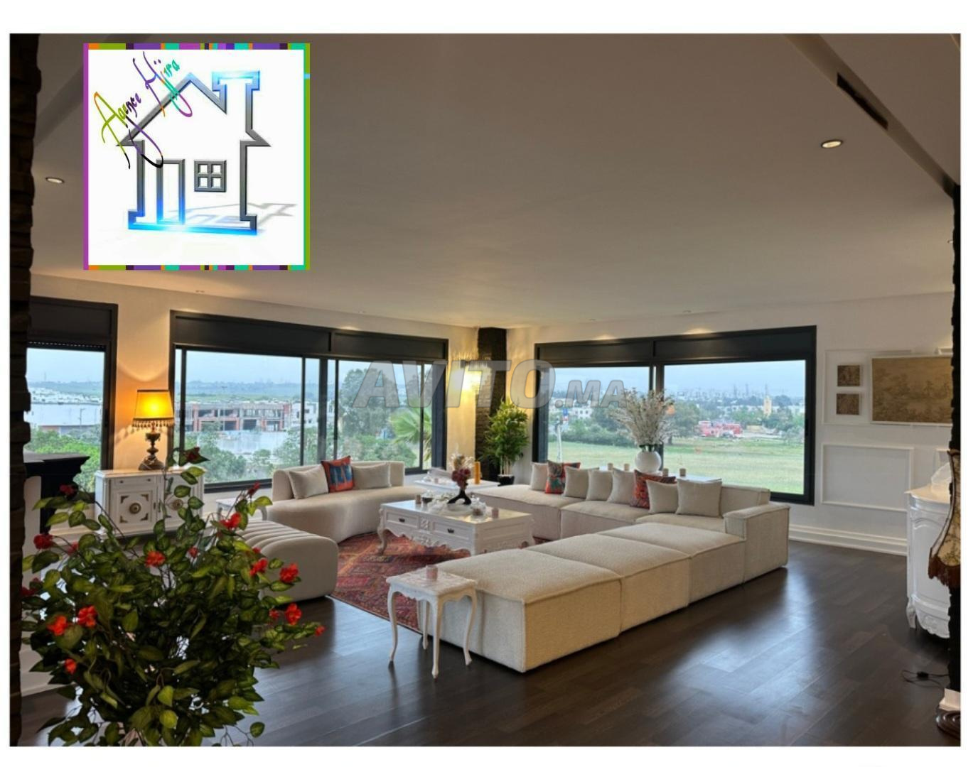 Villa de luxe 1000m2 à vendre Route de Zaër Km14
