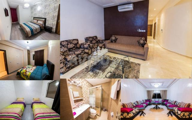 شقة للايجار مؤثثة 3 غرف في وسط مدينة فاس — Photo 2
