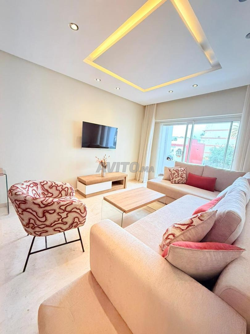Appartement meublé 90m² à louer à Casablanca — Photo 27