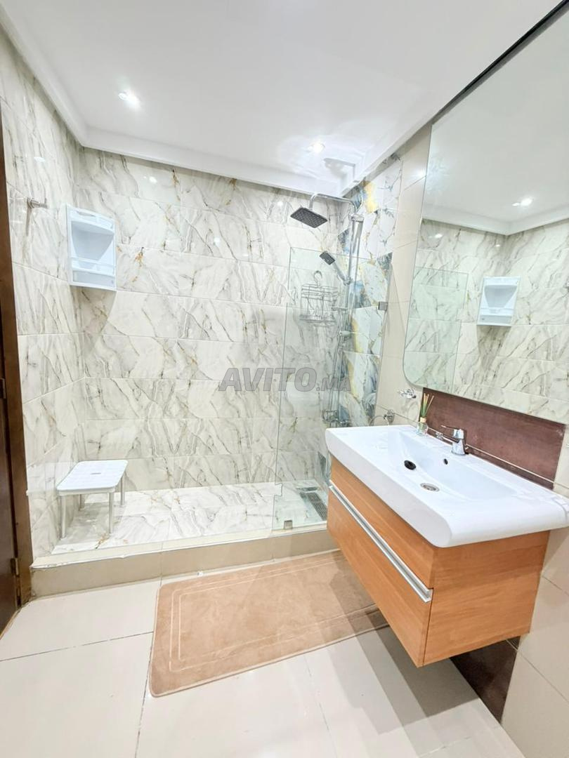 Appartement meublé 90m² à louer à Casablanca — Photo 29