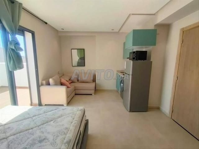 Studio meublé 54 m² à louer à Casablanca, Bourgogne Mly Youssef — Photo 6