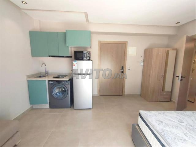 Studio meublé 54 m² à louer à Casablanca, Bourgogne Mly Youssef — Photo 12