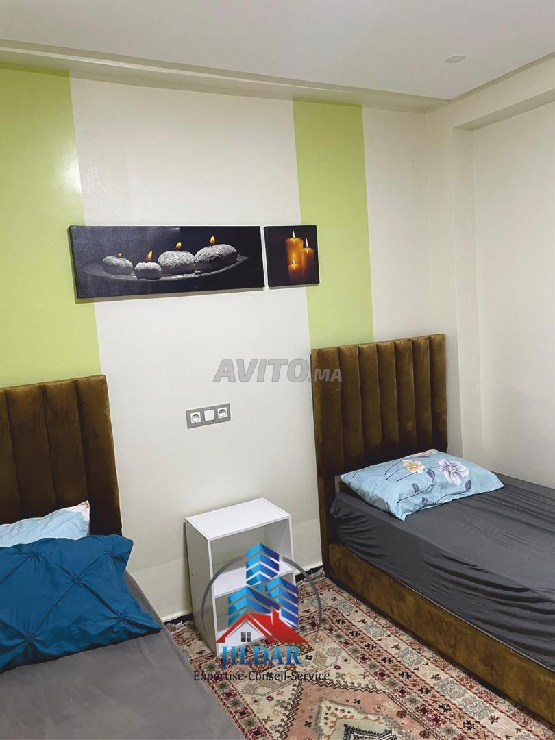 شقة للايجار مجهزة 2 غرف في طنجة الحزيمة — Photo 9