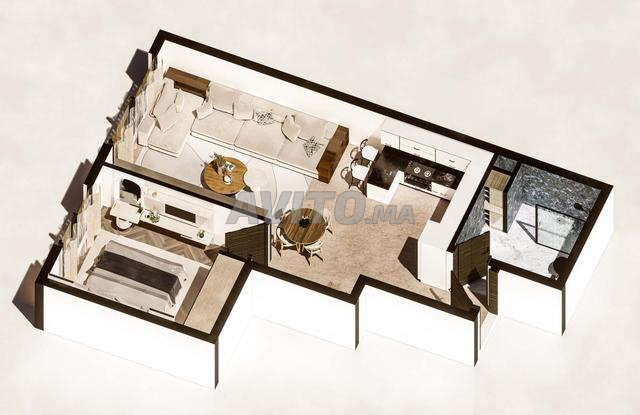 Appartement 52 m² à vendre à Kénitra (Résidence Kenz) — Photo 5