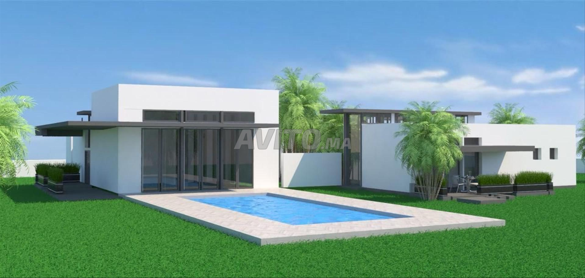 Luxury semi-finished villa for sale in a magnificent location