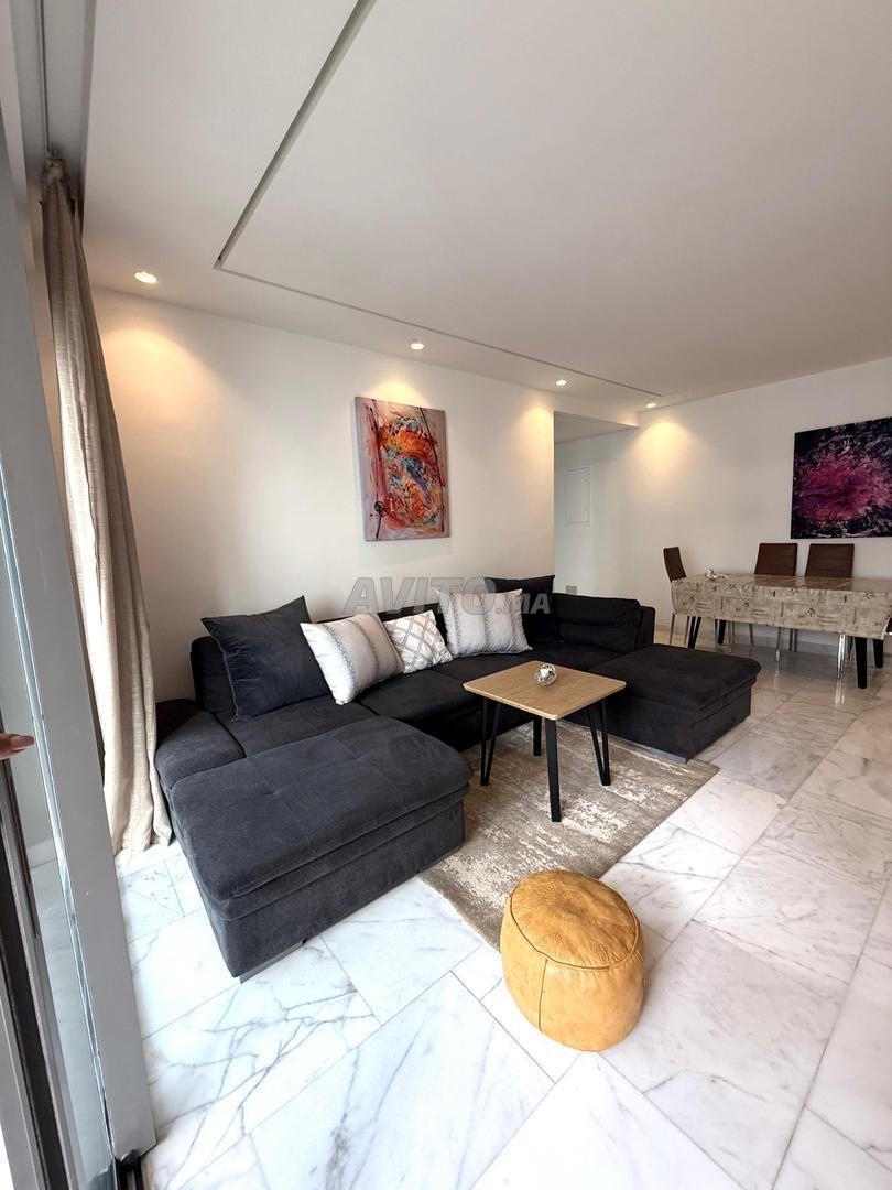 Appartement meublé 110 m² à louer à Casablanca (CFC) — Photo 4