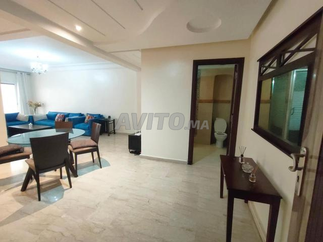 Appartement meublé 121 m² à louer à Casablanca Maarif — Photo 5