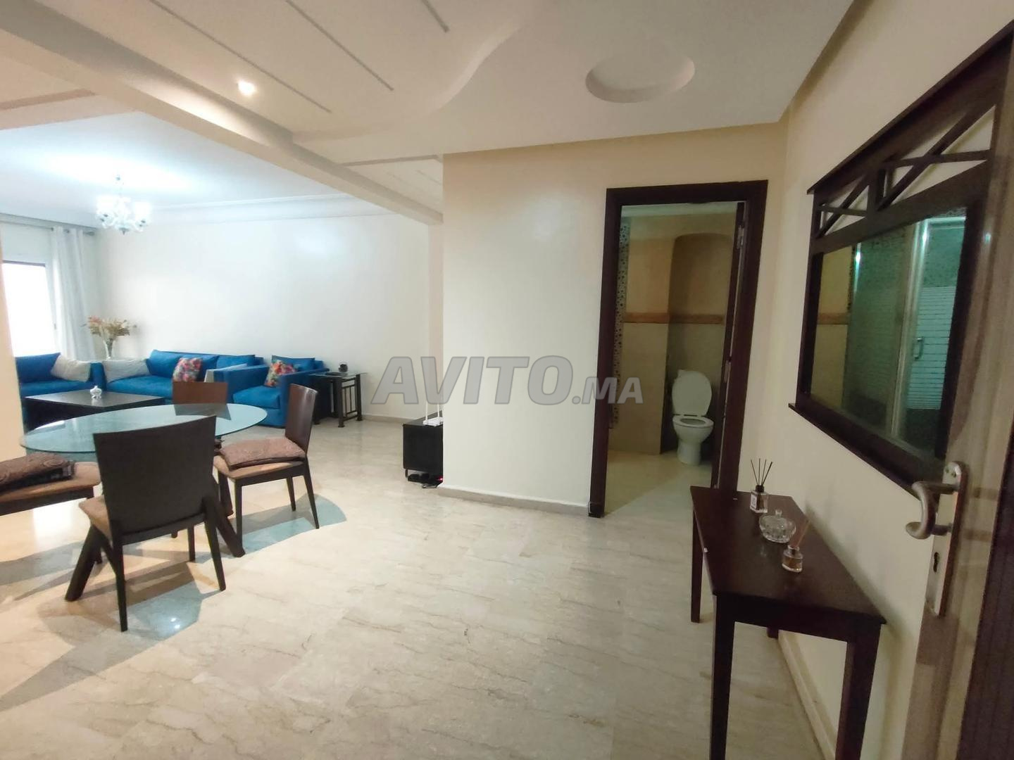 Appartement meublé 121 m² à louer à Casablanca Maarif — Photo 6