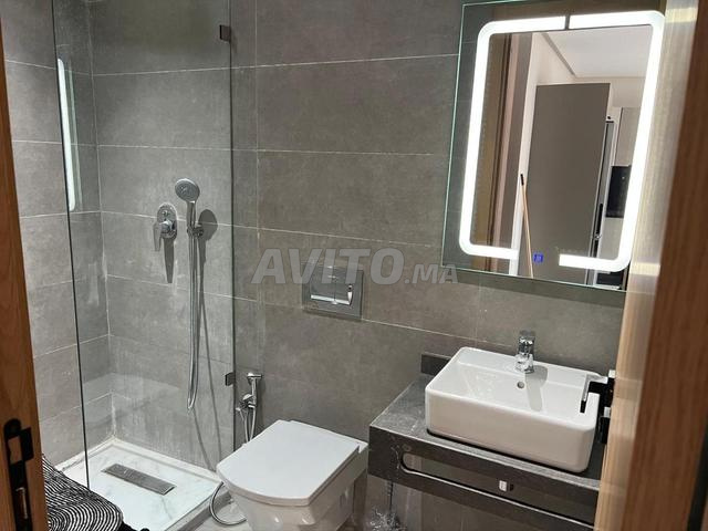 Appartement studio meublé à louer 75m² à Casablanca Oasis — Photo 10