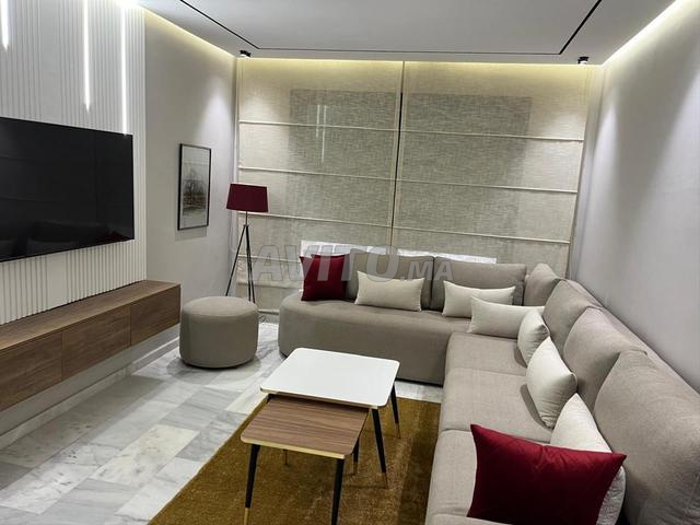 Appartement studio meublé à louer 75m² à Casablanca Oasis — Photo 12