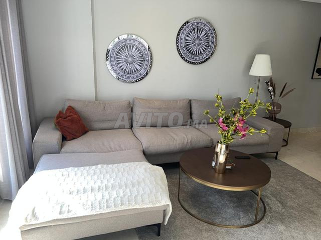 Studio meublé 59 m² à louer à Casablanca — Photo 4