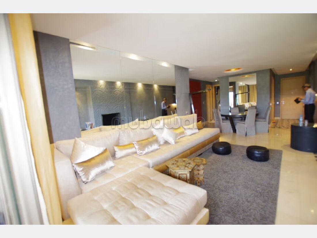 Appartement meublé 128 m² à louer à Marrakech (Prestigia) — Photo 7