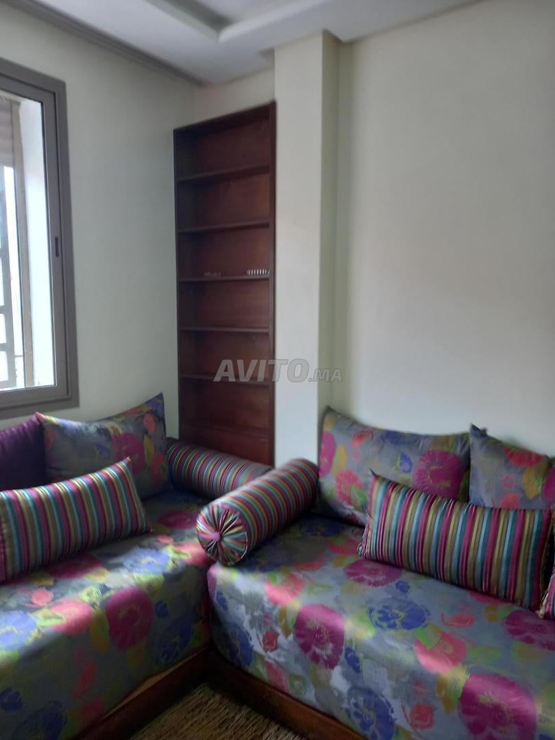 Appartement 2 chambres à louer à Rabat el menzeh