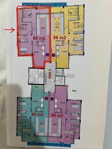 Appartement 88 m² à vendre à Tanger (Hay Hassani) — Photo 12