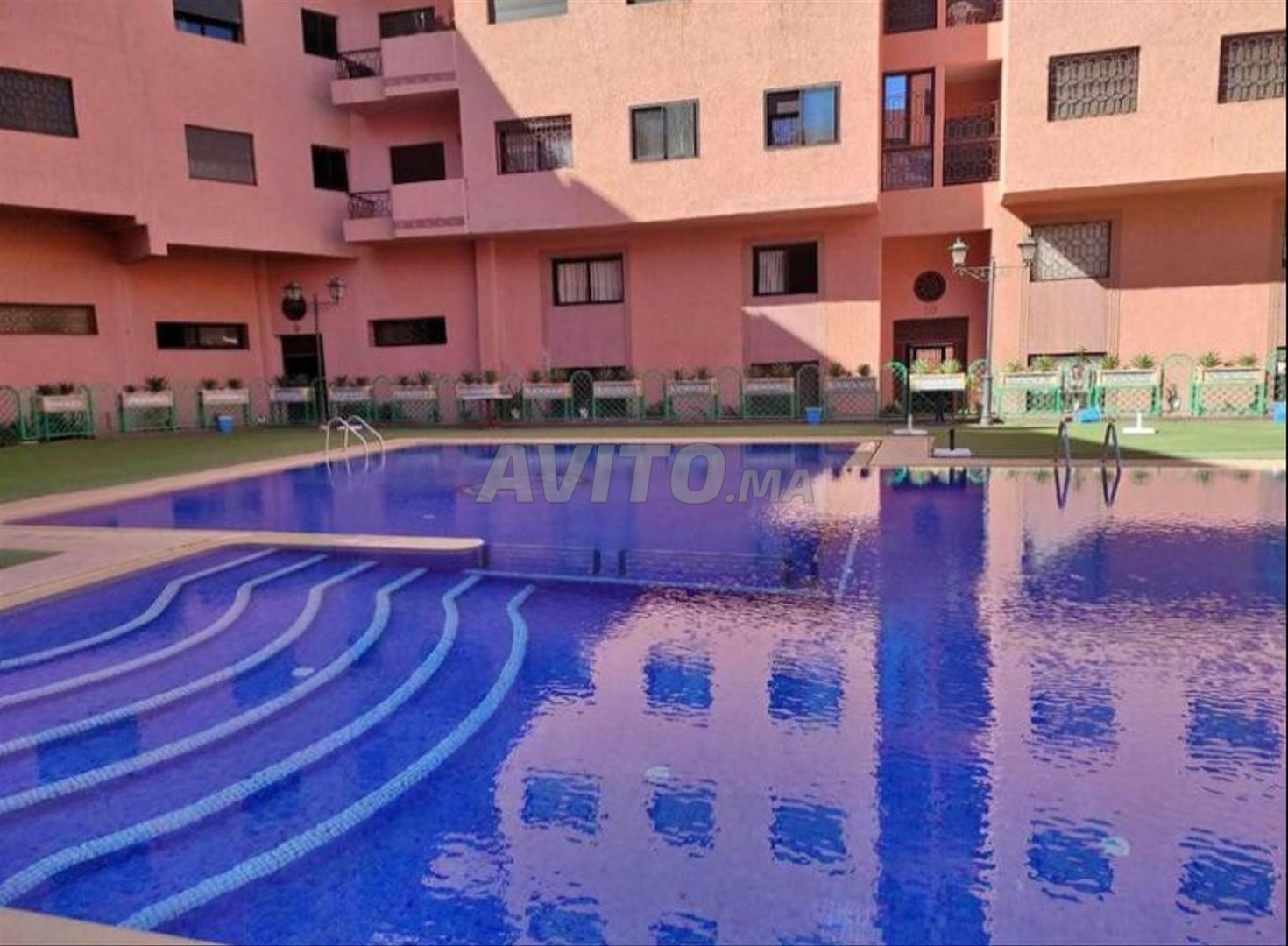 شقة مكونة من غرفتين للإيجار في مراكش (الجليز) — Photo 3