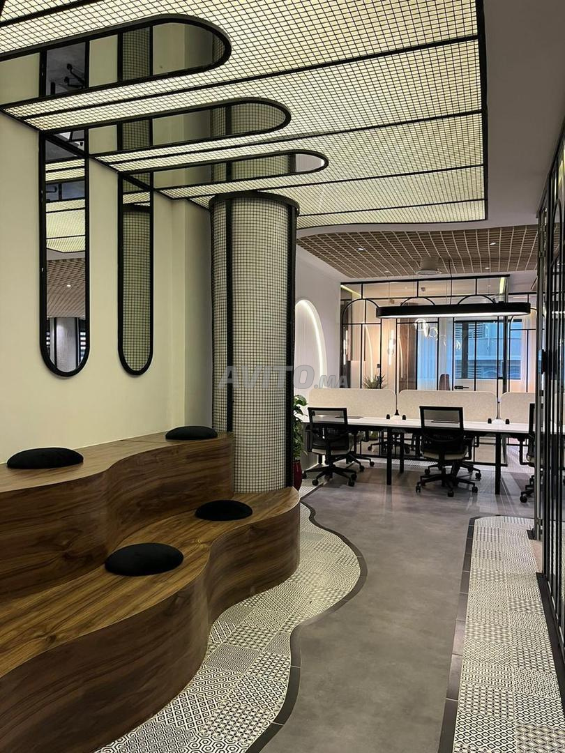 Bureau premium à louer 254 m² CFC Casablanca