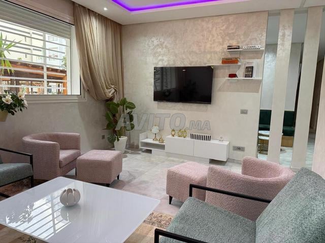 Furnished Apartment 108 m² for rent in Rabat — Photo 2