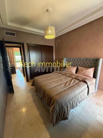 شقة للايجار 2 غرف مع مفروشات و مسبح في مراكش — Photo 5