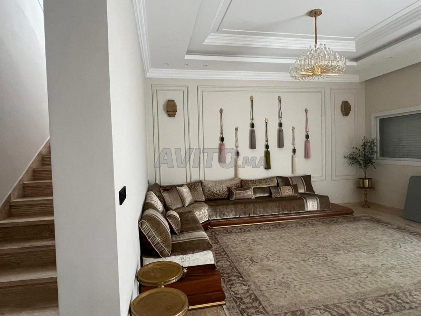 Villa meublée 650 m² à louer à Bouskoura — Photo 23