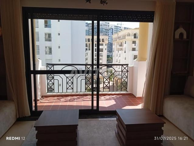 Appartement meublé 3 chambres à louer à Tanger — Photo 3
