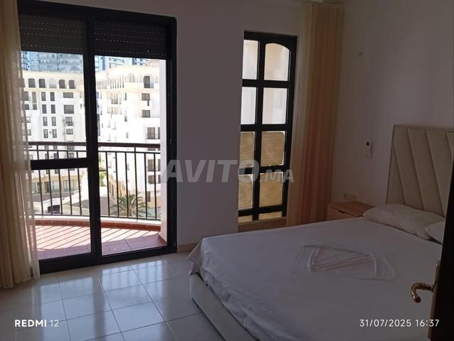 Appartement meublé 3 chambres à louer à Tanger — Photo 7