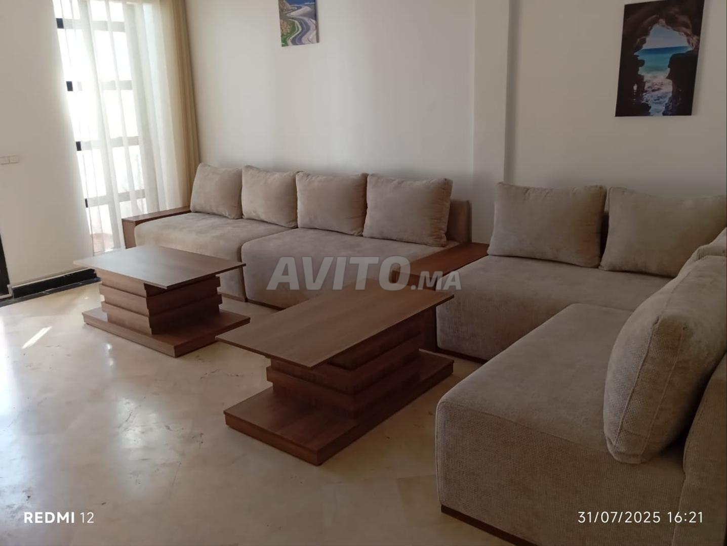 Appartement meublé 3 chambres à louer à Tanger — Photo 28