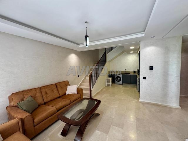Furnished duplex 82m² for rent in Bouskoura, Ville Verte — Photo 9
