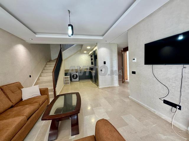 Furnished duplex 82m² for rent in Bouskoura, Ville Verte — Photo 17