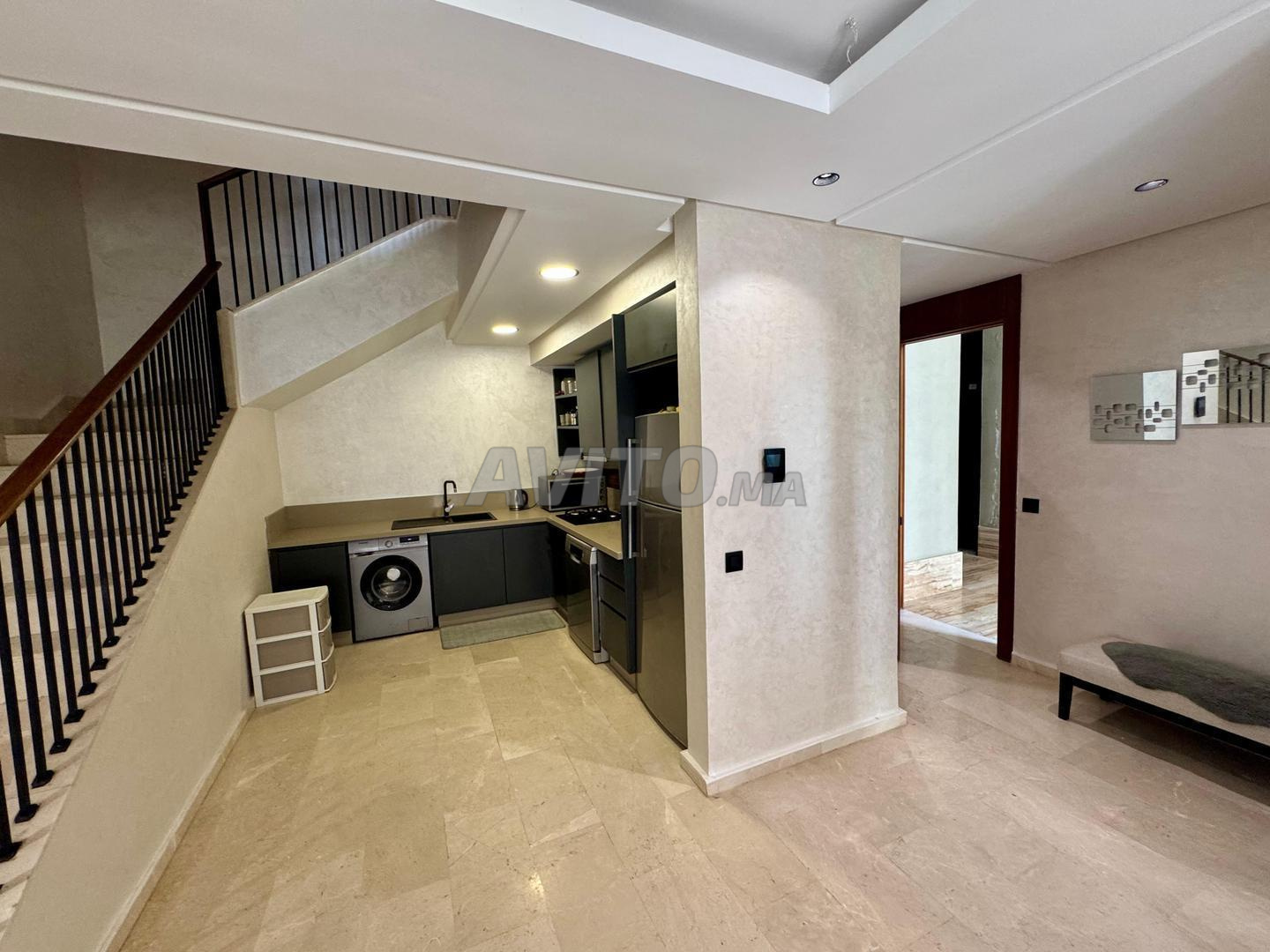 Furnished duplex 82m² for rent in Bouskoura, Ville Verte — Photo 20