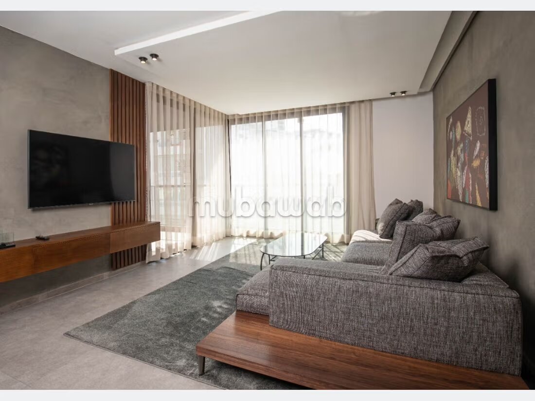Furnished apartment 110 m² for rent in Casablanca — Photo 6