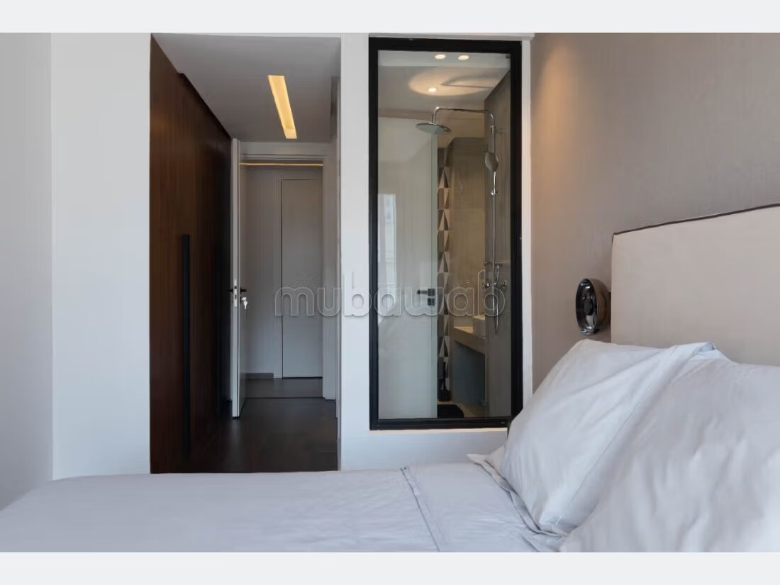 Furnished apartment 110 m² for rent in Casablanca — Photo 9
