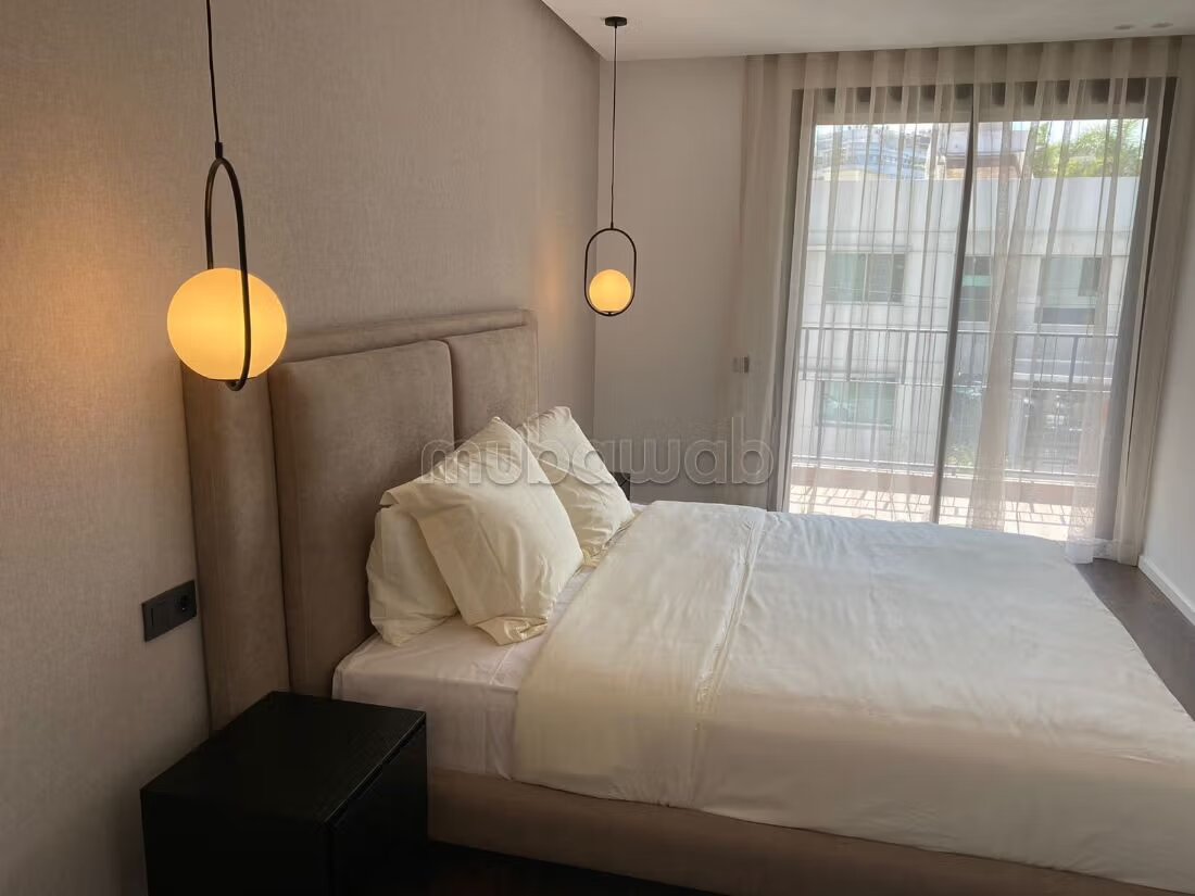 Furnished apartment 110 m² for rent in Casablanca — Photo 13